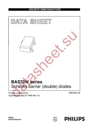 BAS70-06W datasheet  