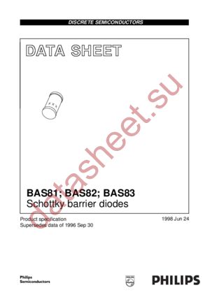 BAS83 datasheet  