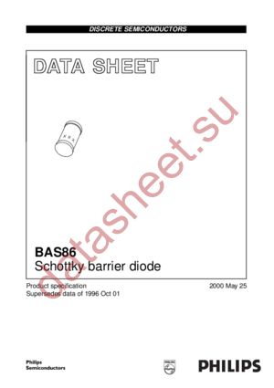 BAS86 datasheet  