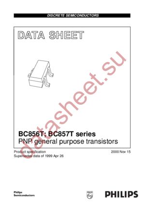 BC857AT datasheet  
