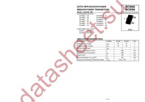 BCW65FR datasheet  