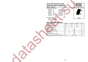 BCW67A datasheet  