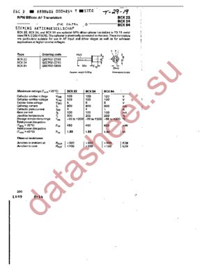 Q62702-C750 datasheet  