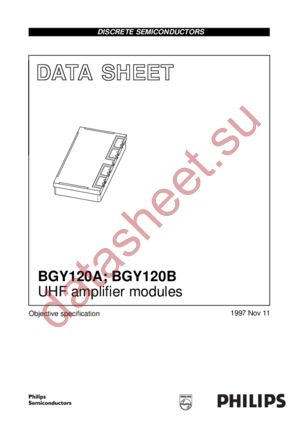 BGY120B datasheet  
