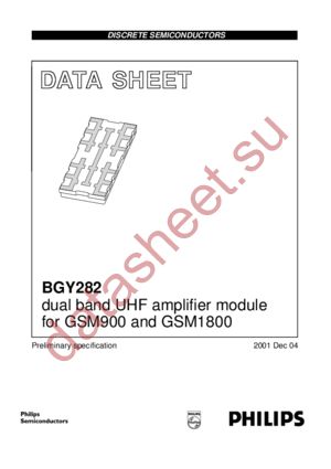 BGY282 datasheet  