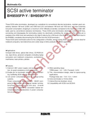 BH9596FP-Y datasheet  