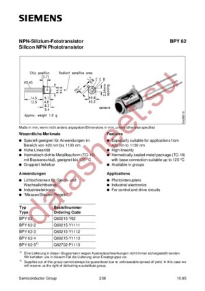 Q60215-Y62 datasheet  