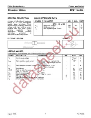 BR211-260 datasheet  