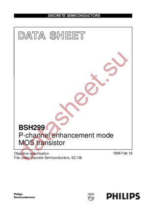 BSH299 datasheet  