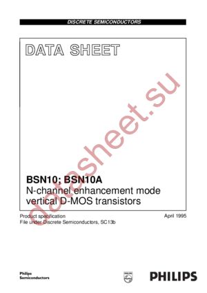 BSN10A datasheet  