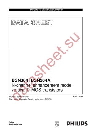 BSN304A datasheet  