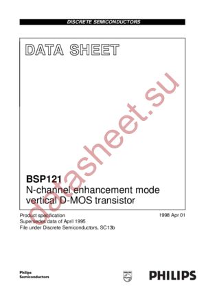 BSP121 datasheet  