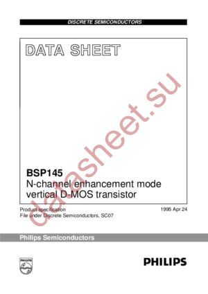 BSP145 datasheet  