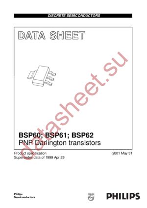 BSP62 datasheet  