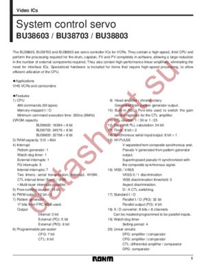 BU38803 datasheet  