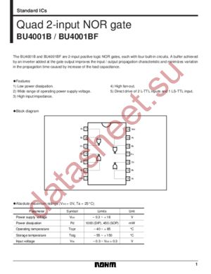 BU4001BF datasheet  