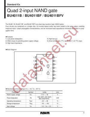 BU4011BF datasheet  