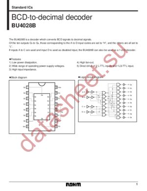 BU4028 datasheet  