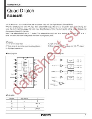 BU4042B datasheet  