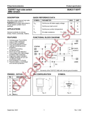 BUK217-50YT datasheet  