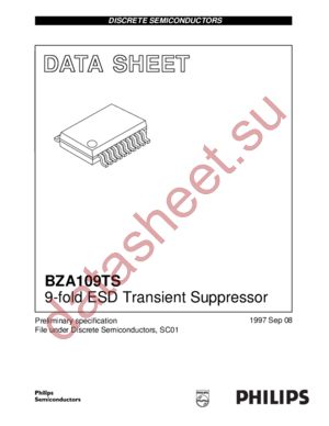 BZA109TS datasheet  