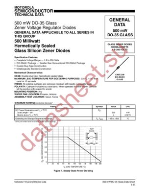 BZX79C5V1RL datasheet  