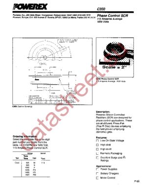 C350PD datasheet  