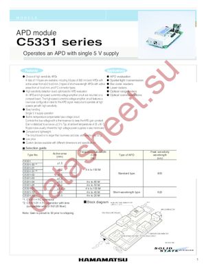 C5331-13 datasheet  