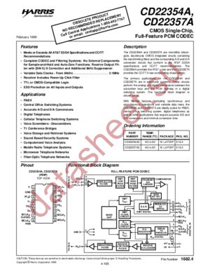 CD22354A datasheet  