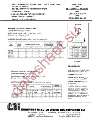 CDLL02A30 datasheet  