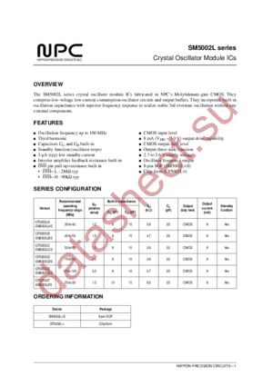 CF5002LC datasheet  