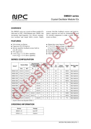 CF5021KE-1 datasheet  