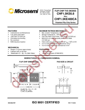 CHF15KE13A datasheet  