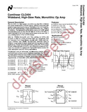 CLC404 datasheet  