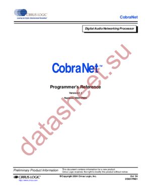 CM-1 datasheet  
