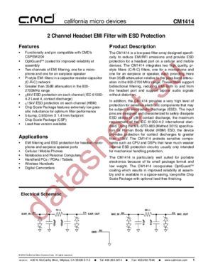 CM1414-03CS datasheet  