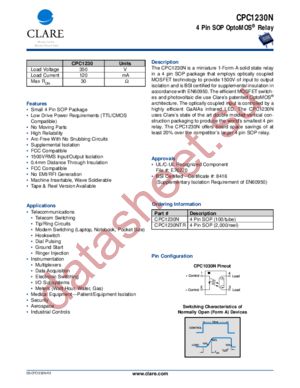 CPC1230 datasheet  