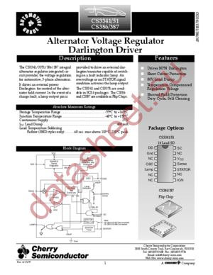 CS386 datasheet  