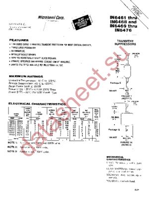 1N6463 datasheet  