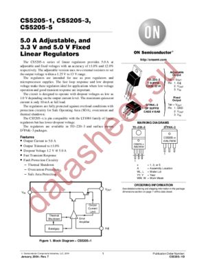 CS5205-1 datasheet  