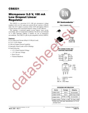 CS8221-D datasheet  