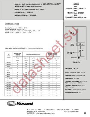 JANKCA1N5819 datasheet  