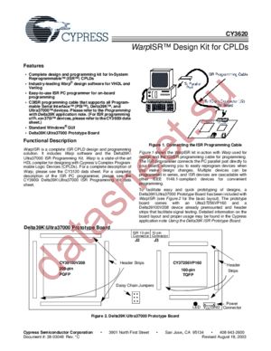 CY3620 datasheet  