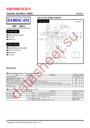 D180SC4M datasheet  