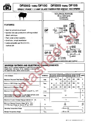 DF04G datasheet  