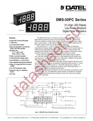 DMS-30PC-1-RS datasheet  