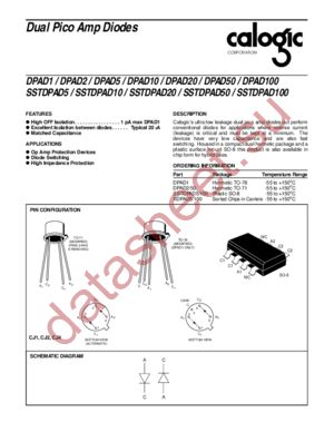 DPAD250 datasheet  