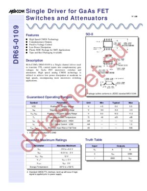 DR65-0109TR datasheet  