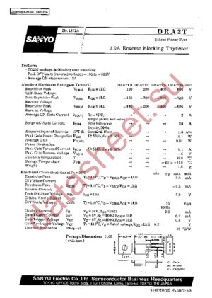 DRA2T datasheet  