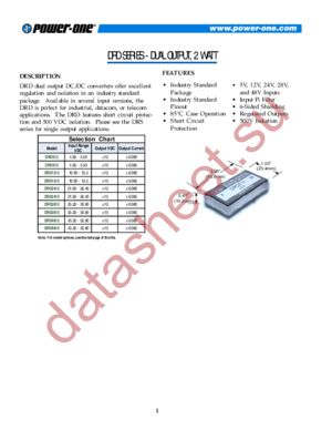 DRD4812 datasheet  